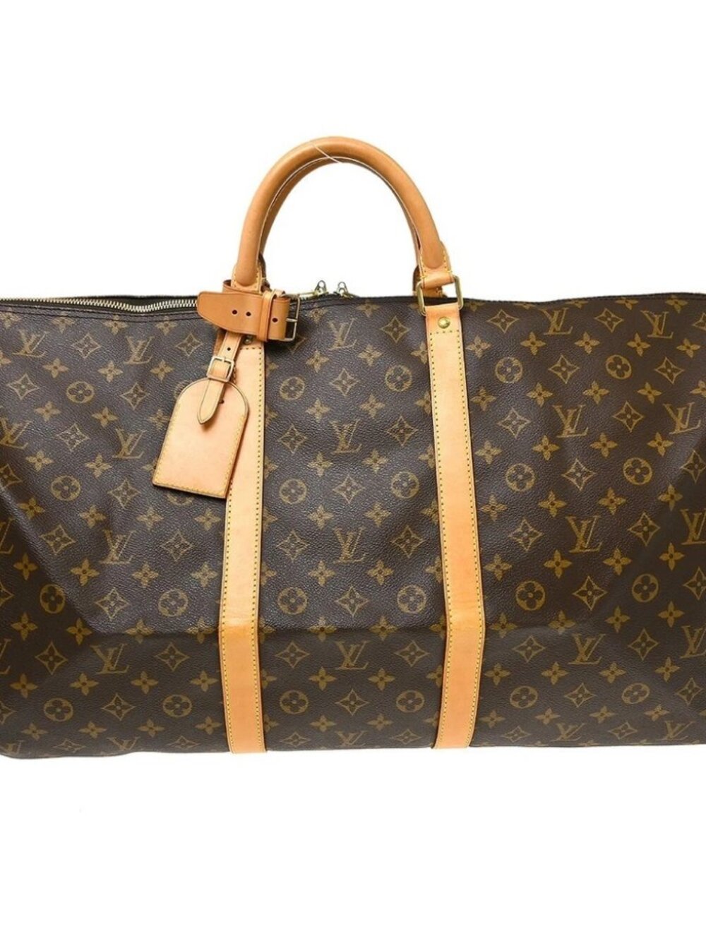 LOUIS VUITTON KEEPALL 60 TRAVEL HANDBAG MONOGRAM